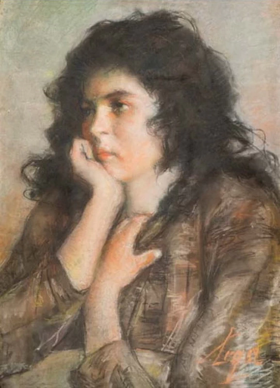 185-Ritratto di giovane donna 